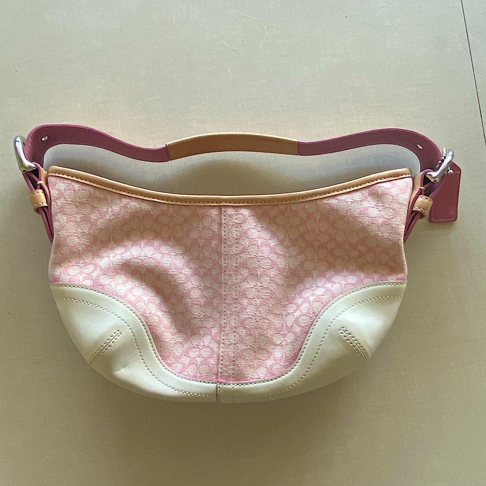 PINK VINTAGE Y2K COACH SHOULDER BAG